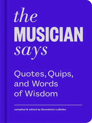 cover image of The Musician Says